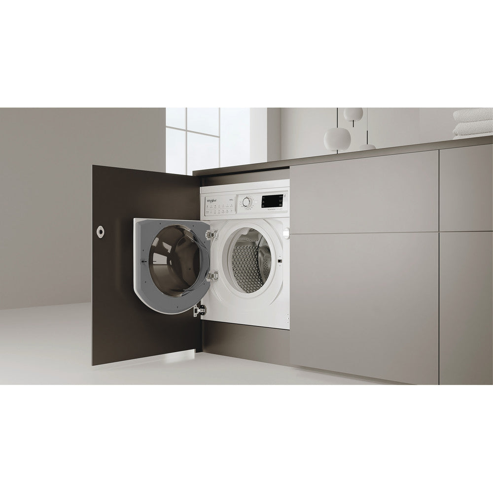 Whirlpool Integrated Washer Dryer 9+6KG White | BIWDWG961485