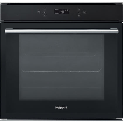HotpointL Built-In Self-Cleaning Electric Oven Black | SI6871SPBL