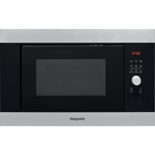Hotpoint Built In Compact Microwave Oven Inox | MF25GIXH
