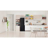 Indesit Low Frost Fridge Freezer Black | IB55732BUK thumbnail 5