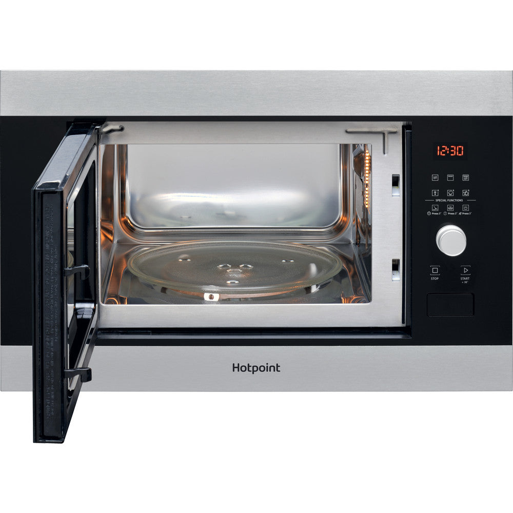 Hotpoint Built In Compact Microwave Oven Inox | MF25GIXH