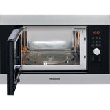 Hotpoint Built In Compact Microwave Oven Inox | MF25GIXH thumbnail 5