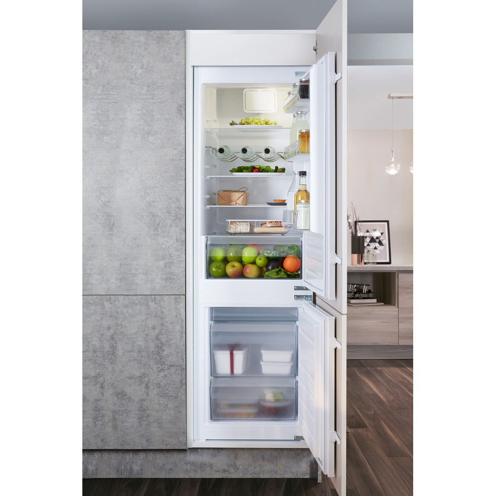 Hotpoint Low Frost Integrated Fridge Freezer | HMCB70302UK