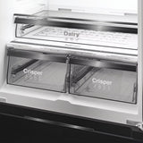 Whirlpool Dual No Frost American Fridge Freezer with Fresh Lock Inox Steel | WHG26513XK4UK thumbnail 7