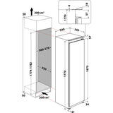 Hotpoint Integrated Tall Fridge l HSZ18011UK thumbnail 8