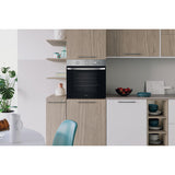 Indesit Click&Clean Electric Single Fan Oven Inox | IO233XUK thumbnail 4