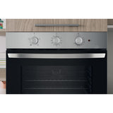 Indesit Click&Clean Electric Single Fan Oven Inox | IO233XUK thumbnail 6