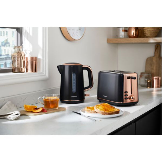 Kenwood Abbey Lux 2 Slice Toaster Grey & Rose Gold | TCP05.C0DG