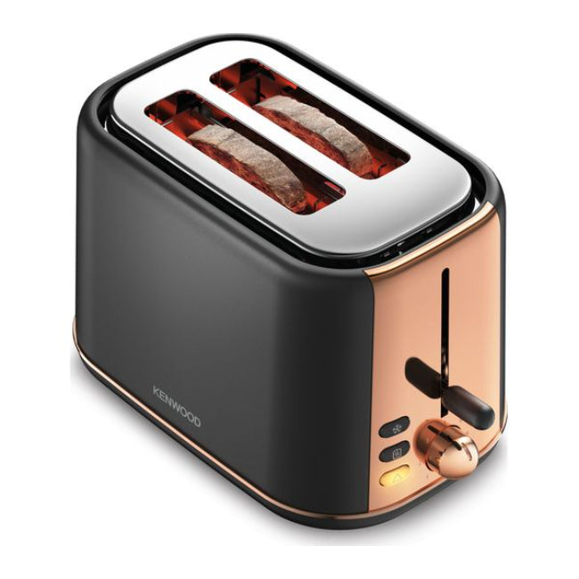 Kenwood Abbey Lux 2 Slice Toaster Grey & Rose Gold | TCP05.C0DG