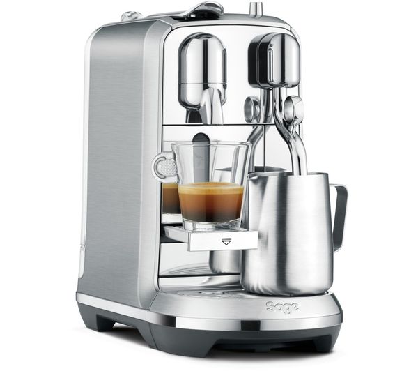 Sage The Creatista Plus Nespresso Steel | BNE800BSSUK