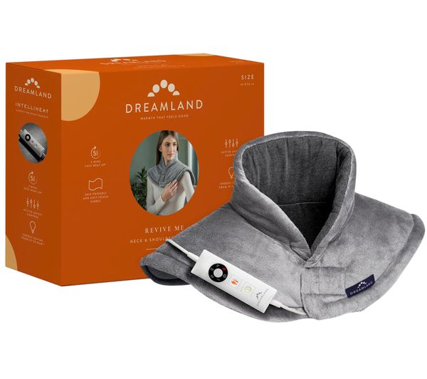Dreamland Revive Me Neck & Shoulder Heating Pad Grey | 16895