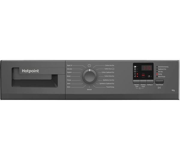 Hotpoint Condenser Dryer 9kg Anthracite | CHDC92GGGDUK