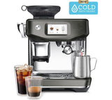 Sage The Barista Touch Impress Bean to Cup Espresso Coffee Machine Black Stainless Steel | SES882BST4GUK1 thumbnail 2