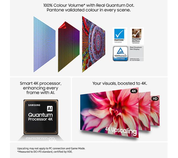 Samsung Q7F 50" 4K QLED Smart TV (2025) | QE50Q7FAAUXXU