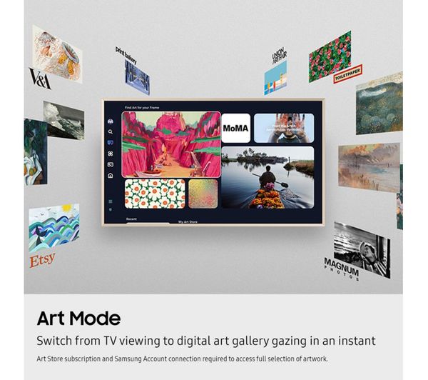 Samsung 50" The Frame QLED 4K Smart TV | QE50LS03FAUXXU