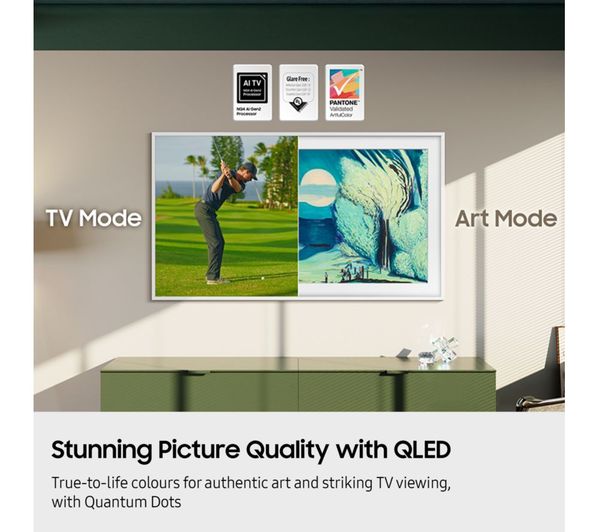 Samsung 50" The Frame QLED 4K Smart TV | QE50LS03FAUXXU