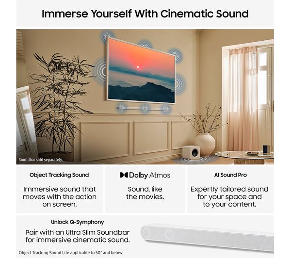 Samsung 50" The Frame QLED 4K Smart TV | QE50LS03FAUXXU