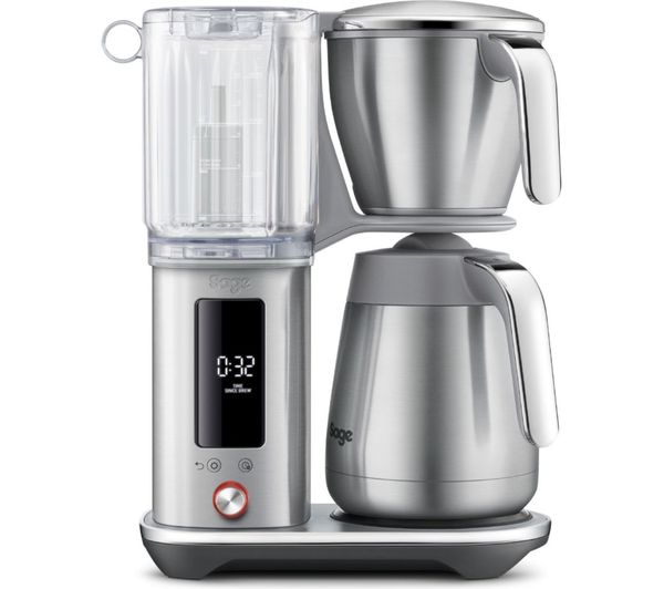 SAGE The Luxe Brewer SDC465 Filter Coffee Machine Silver | SDC465BSS4GUK1