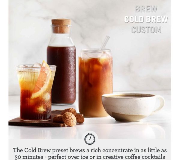 SAGE The Luxe Brewer SDC465 Filter Coffee Machine Silver | SDC465BSS4GUK1