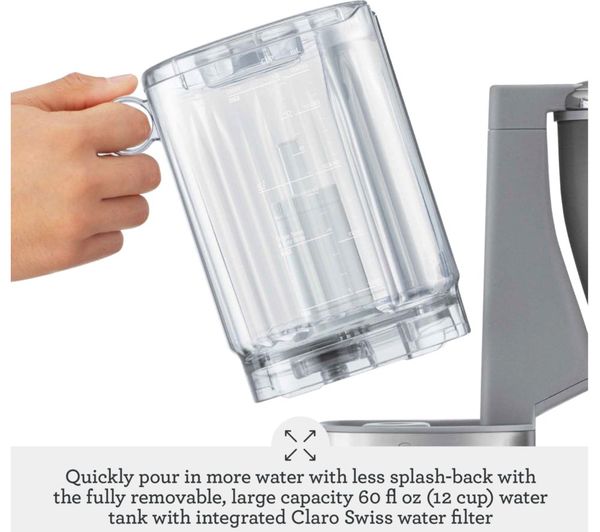 SAGE The Luxe Brewer SDC465 Filter Coffee Machine Silver | SDC465BSS4GUK1