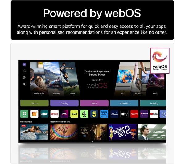 LG 65" QNED70 AI 4K Smart TV (2025) | 65QNED70A6A.AEK