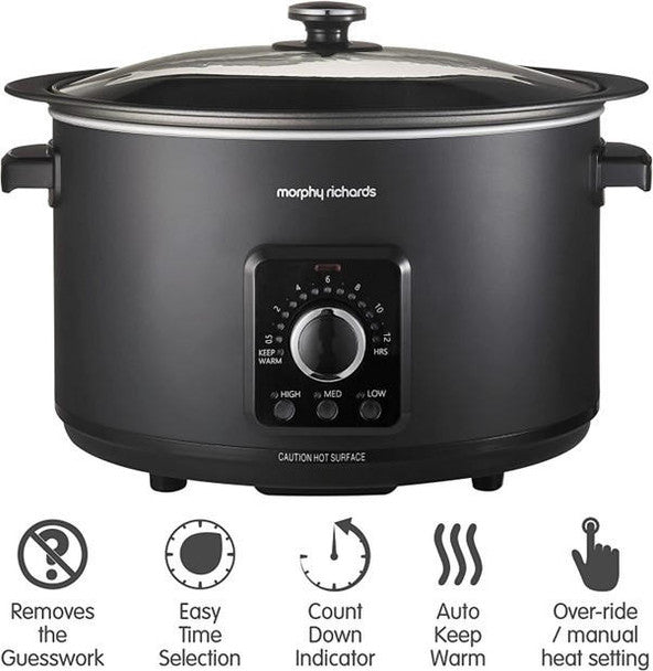 Morphy Richards Easy Time 6.5L Slow Cooker | 461021