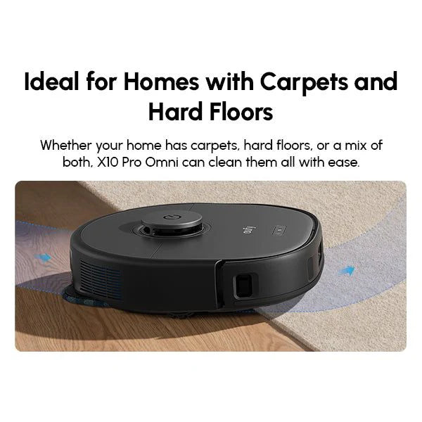 Eufy X10 Pro Omni Robot Vacuum And Mop With Emptying Station Black | T2351V11