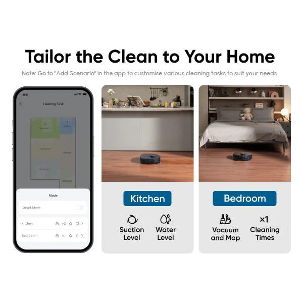 Eufy X10 Pro Omni Robot Vacuum And Mop With Emptying Station Black | T2351V11