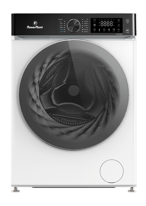 Powerpoint 12KG 1400RPM Inverter Motor Washing Machine White | P351412SKW-A