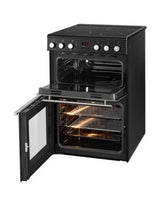 PowerPoint 60cm Double Cavity with Ceramic Hob Black | P06C2MDBL thumbnail 2