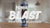 Ninja Blast Cordless Portable Blender Denim Blue | BC151UKNV