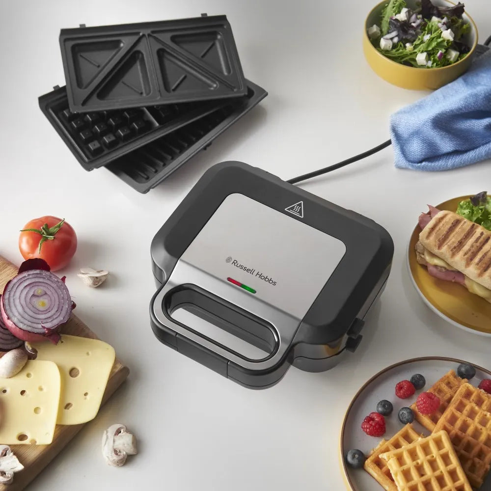 Russell Hobbs Creations 3-in-1 Sandwich Maker Black | 26810