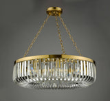 Sigourney 8 Light Pendant Satin Gold and Crystal-SIG0835 thumbnail 4