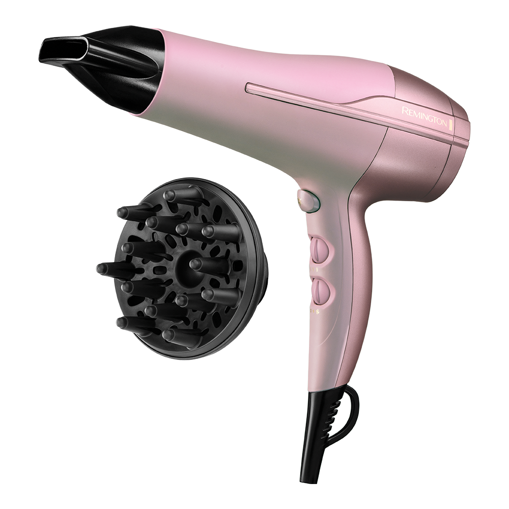 Remington Coconut Smooth Hairdryer Pink | D5901