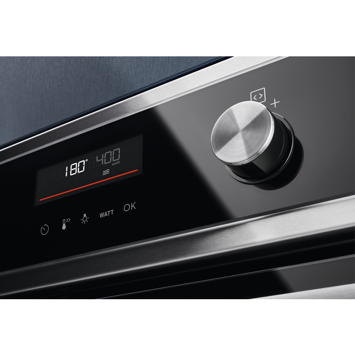 Electrolux 800 CombiQuick Compact Oven 45CM Stainless Steel | EVLDE46X