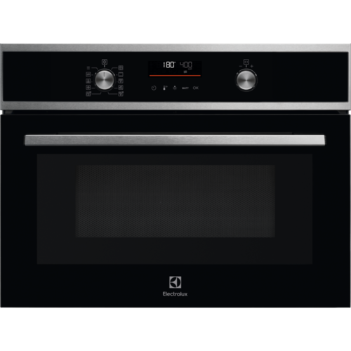Electrolux 800 CombiQuick Compact Oven 45CM Stainless Steel | EVLDE46X