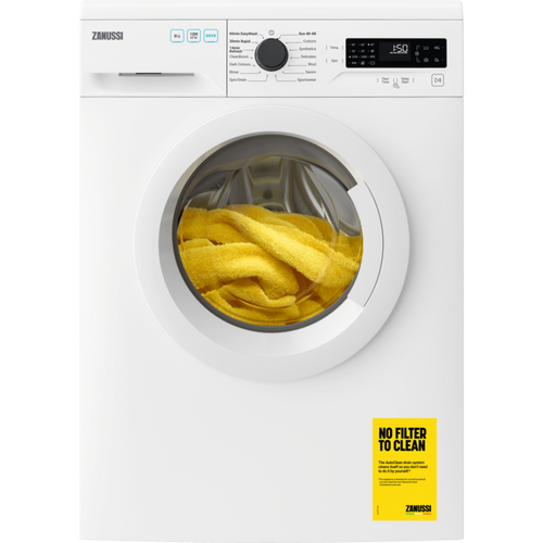 Zanussi 8kg Freestanding Washing Machine | ZWF824B3PW