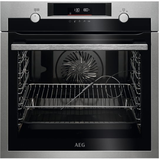 AEG 6000 SteamBake Built in Single Oven | BPE556060M