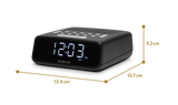 Roberts FM Alarm Clock Radio In Black | ORTUSFMBK thumbnail 4