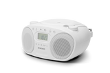 Roberts Portable FM/AM Boombox With CD Player White | ZOOMBOXFMW thumbnail 2