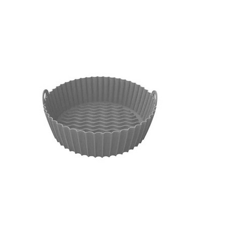 Kitchen Academics Round Silicone Air Fryer Tray | RSAFL1989