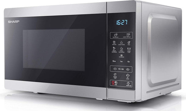 Sharp 20L Freestanding Microwave Silver | YC-MS02U-S