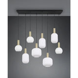 Trio Diva Pendant Light, 8-Light Sources Brass | 319800808 thumbnail 6
