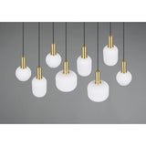 Trio Diva Pendant Light, 8-Light Sources Brass | 319800808 thumbnail 7