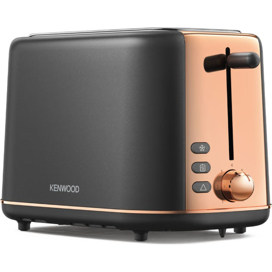 Kenwood Abbey Lux 2 Slice Toaster Grey & Rose Gold | TCP05.C0DG
