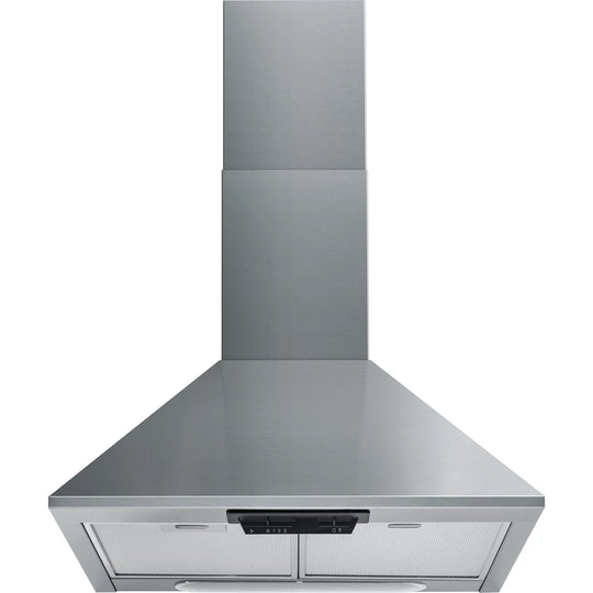 Indesit 60cm Pyramid Hood in Stainless Steel | UHPM 6.3F CS X/1