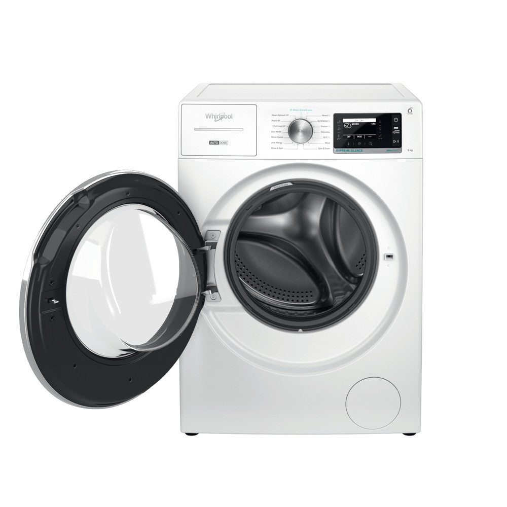 Whirlpool 9kg Freestanding Supreme Silence Washing Machine White | W8 99AD SILENCE UK