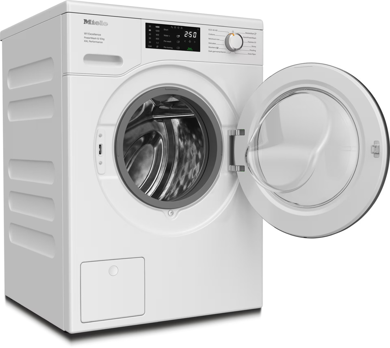 Miele 10kg Freestanding Washing Machine White | WEK365WCS