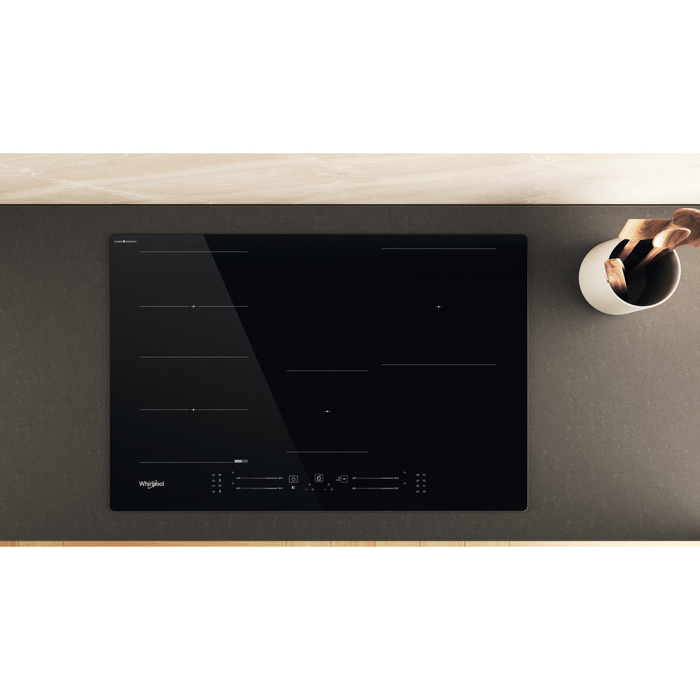 Whirlpool Induction Hob With Clean Protect 77 cm | WFS1577CPNE