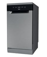 Whirlpool 9 Place Slimline Dishwasher Stainless Steel | WF9E2B19X thumbnail 1